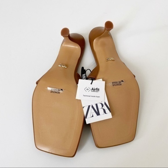 NWT Zara camel shoes - Picture 8 of 8
